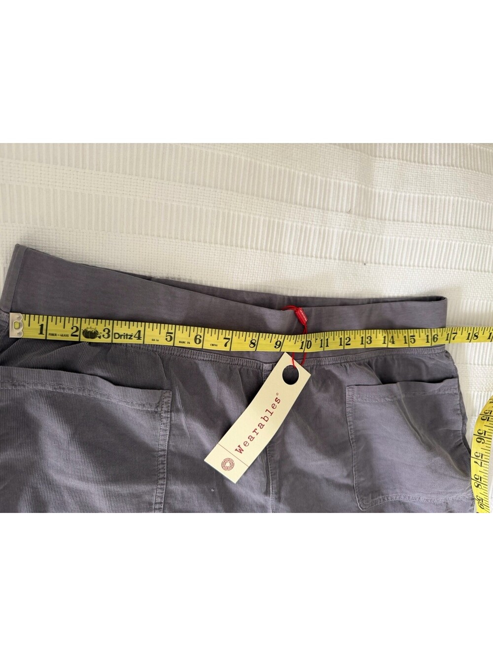Wearables Jolene Wide Leg Pants Gray NWT Size L XCVI - Picture 9 of 11